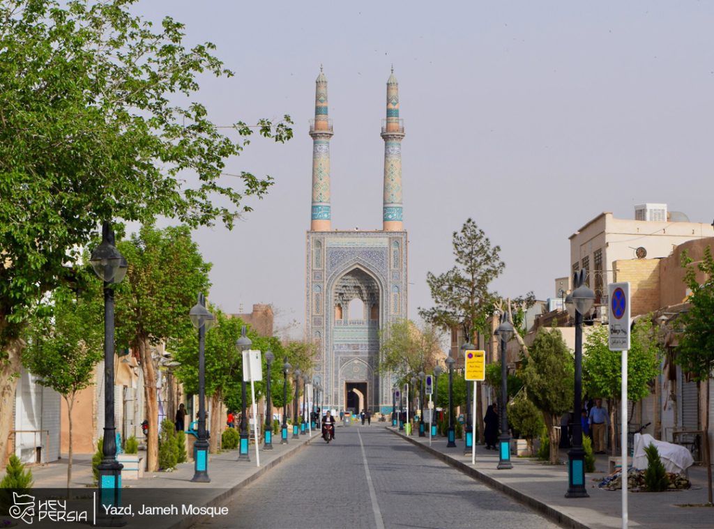 Jameh Mosque, one of the best places of Yazd