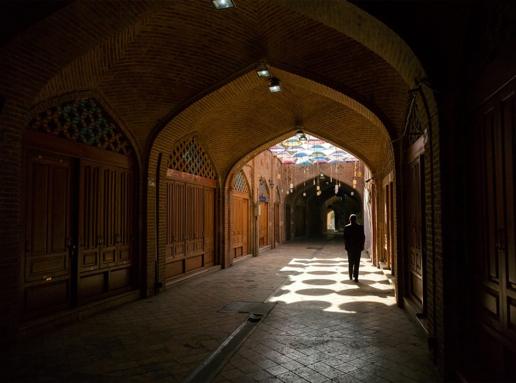 Oudlajan Bazaar in Iran