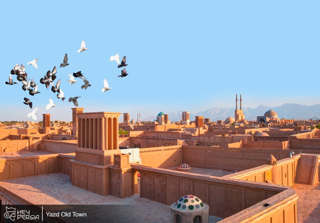The Historic Neighborhood of Baft in Yazd, Iran