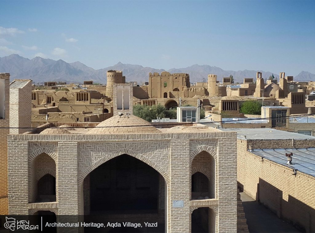 Architectural Heritage from Aqda in Yazd