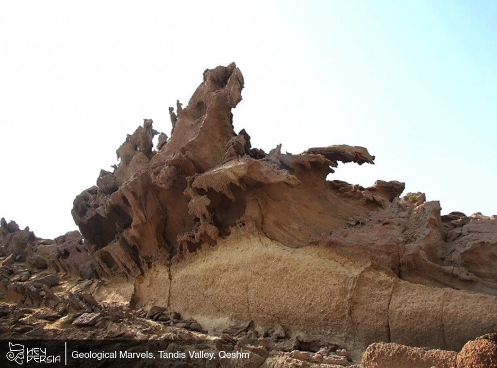 Geological Marvels of Tandis Valley on Qeshm Island