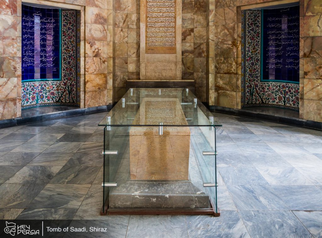 Tombs of Hafez and Saadi in Shiraz: Saadi's Tomb