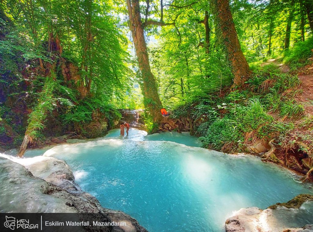 Eskilim Waterfall in Iran: Nature's Enchanting Oasis