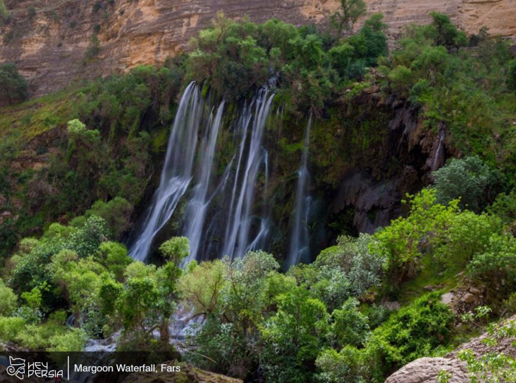 Margoon Waterfall in Iran: All The Splendors