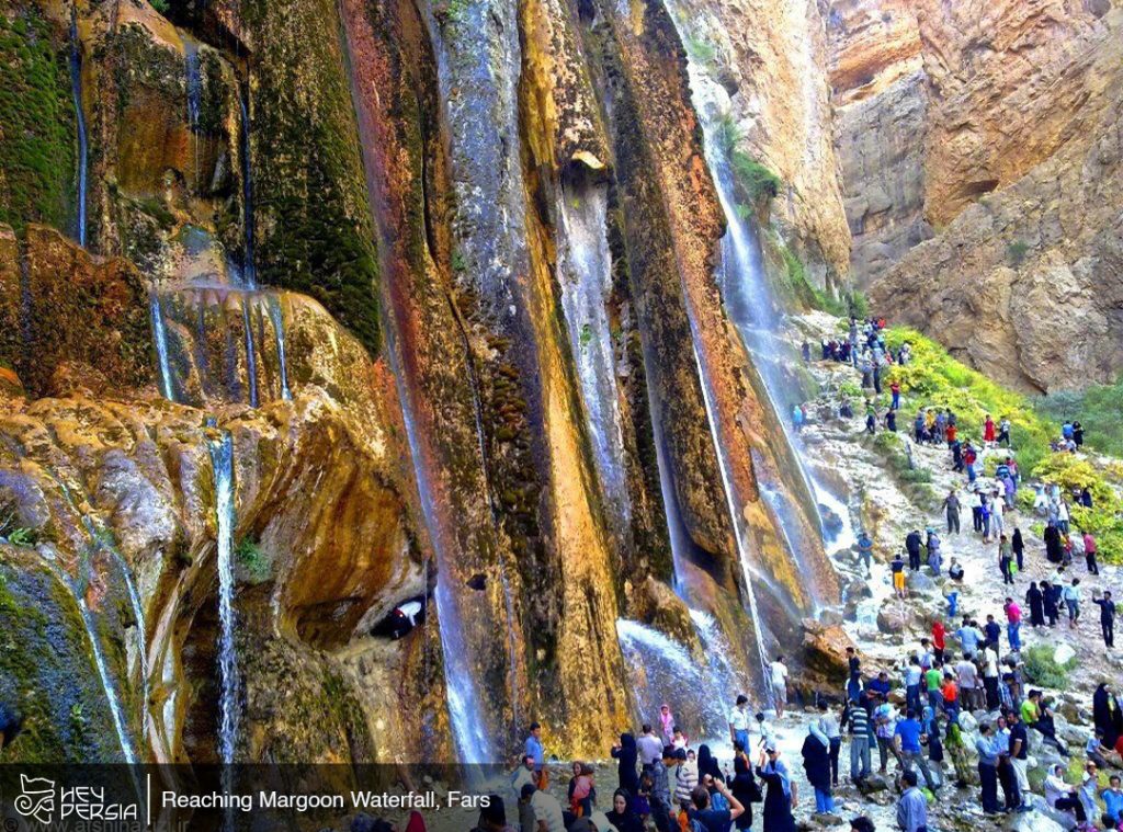Visitor Practices and Traditions in Margoon Waterfall in Iran
