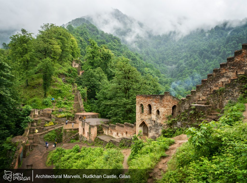 Architectural Marvels of Rudkhan Castle in Iran