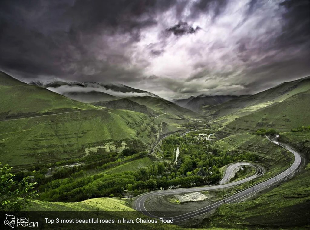 Top 3 most beautiful roads in Iran