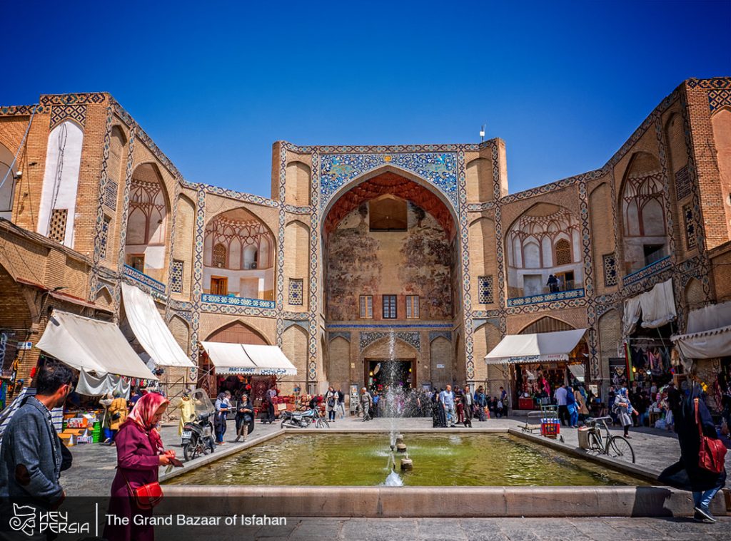 The Grand Bazaar of Isfahan of The 4 oldest bazaars of Iran