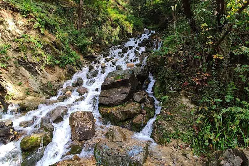 Ab Pari Waterfall In Iran