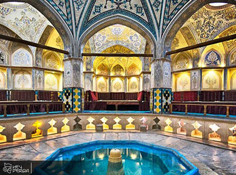 Inside the Fin Kashan Bath