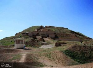 Zivieh Castle Hill In Iran