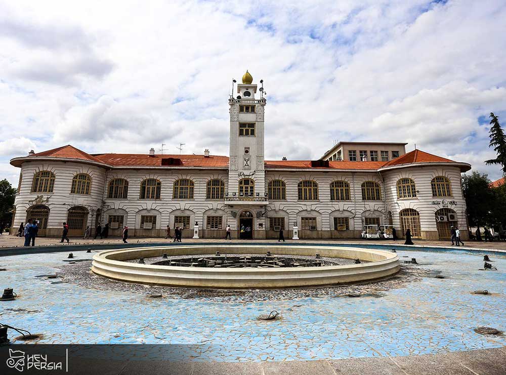 Rasht Municipality Square of Tourist Attractions in North of Iran