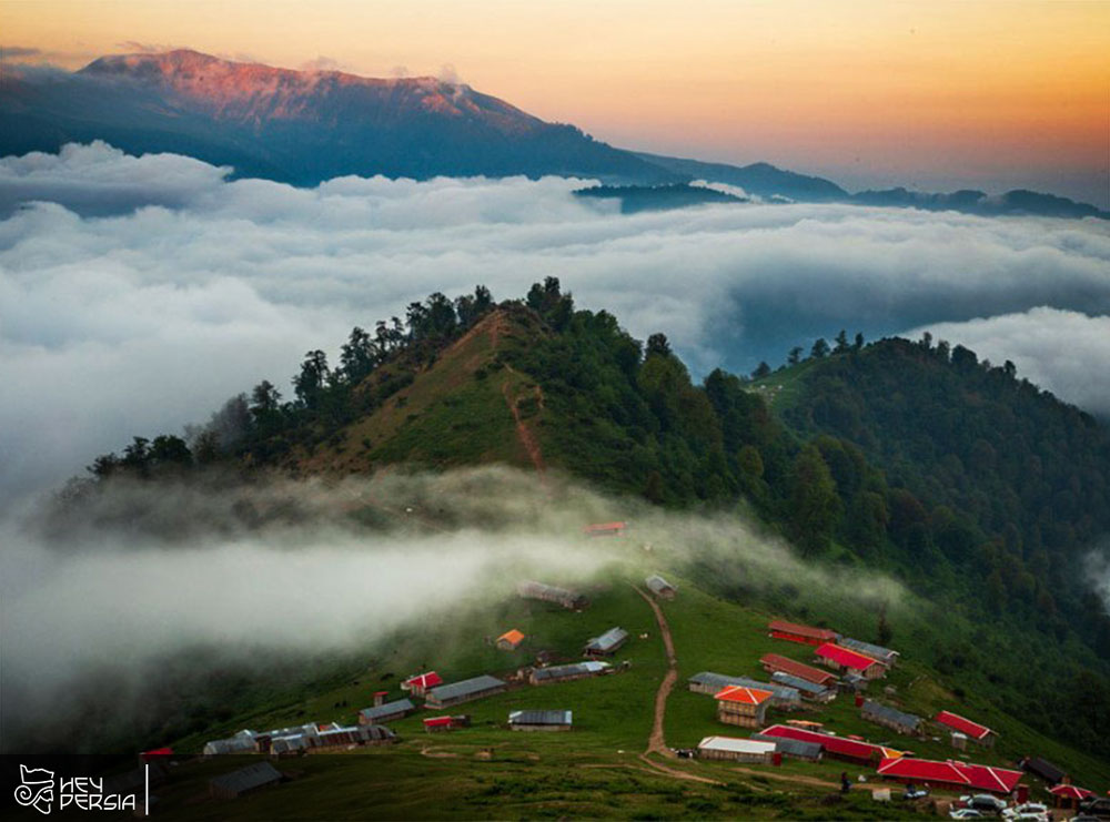 Avishu Cave of Masal Sights in Iran