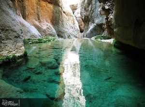 Reghez Strait in Iran