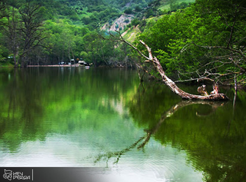 Lake Shormast in Iran