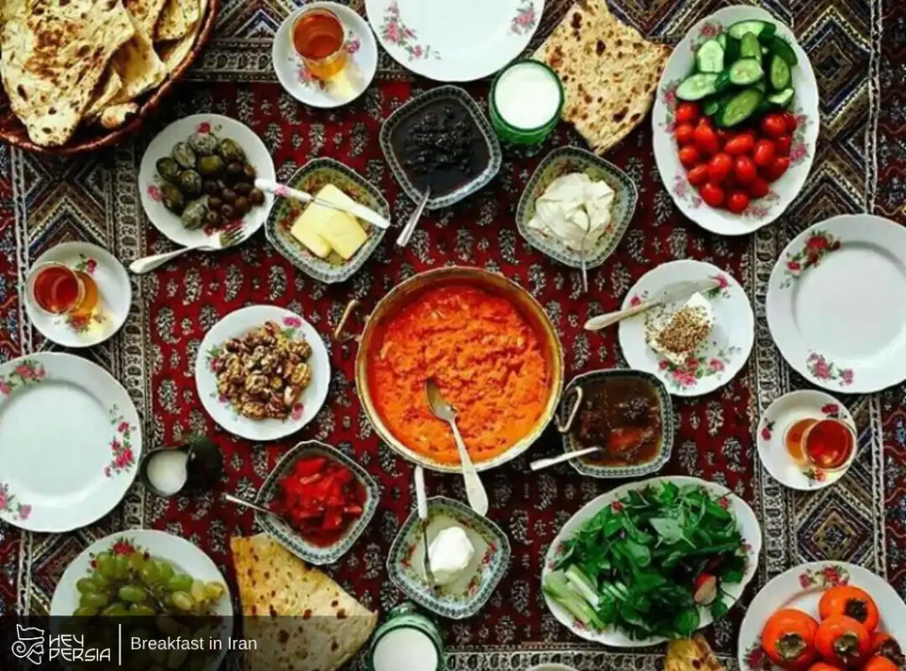 Breakfast in Iran