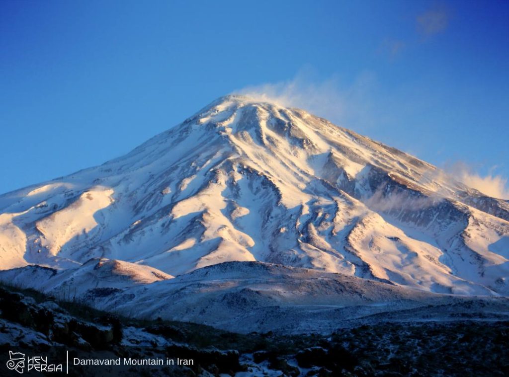 Damavand Mountain in Iran: Majestic Volcanic Peak